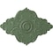 Ekena Millwork Piedmont Ceiling Medallion (Canopies up to 6 1/2"), 67 1/8"W x 48 5/8"H x 1 7/8"P, Athenian Green CM67PEAGF - alternate 1